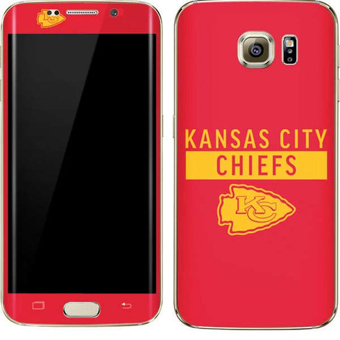 NFL Kansas City Chiefs Red Performance Series Galaxy S7 Edge Skin